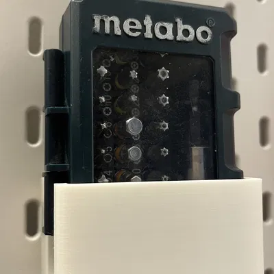 Giá đỡ bộ mũi khoan Metabo cho IKEA Skadis