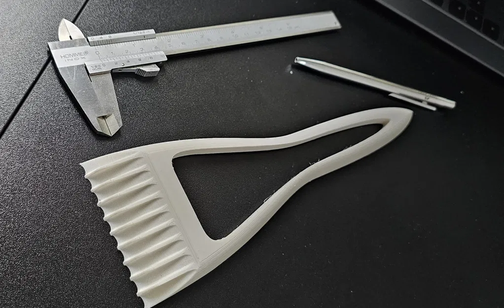 Dụng Cụ Cạo Băng Có Tay Cầm Kiểu Bàn Chải (2 Phiên Bản) - Image 2