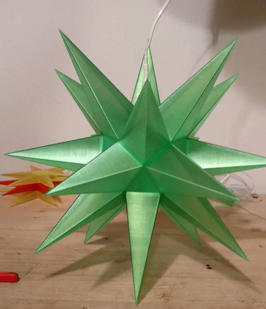 Ngôi Sao Giáng Sinh Poinsettia / Herrnhuter Stern - Image 1