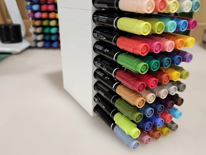 Khay Đựng Bút Marker Xếp Chồng Kiểu Đuôi Én - Image 1