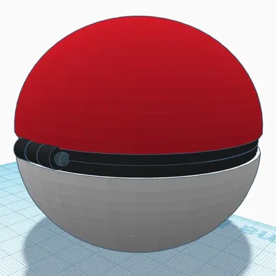 Mô hình "Poké Ball" có thể mở được