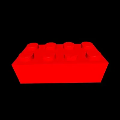 Viên Gạch Lego 2x4