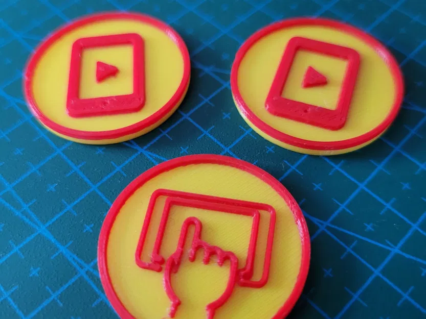 Token for kids - cartoon or tablet - Image 2