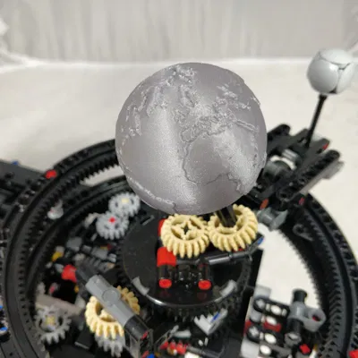 Trái Đất Có Lỗ Trục Lego (Đặc Ruột)
