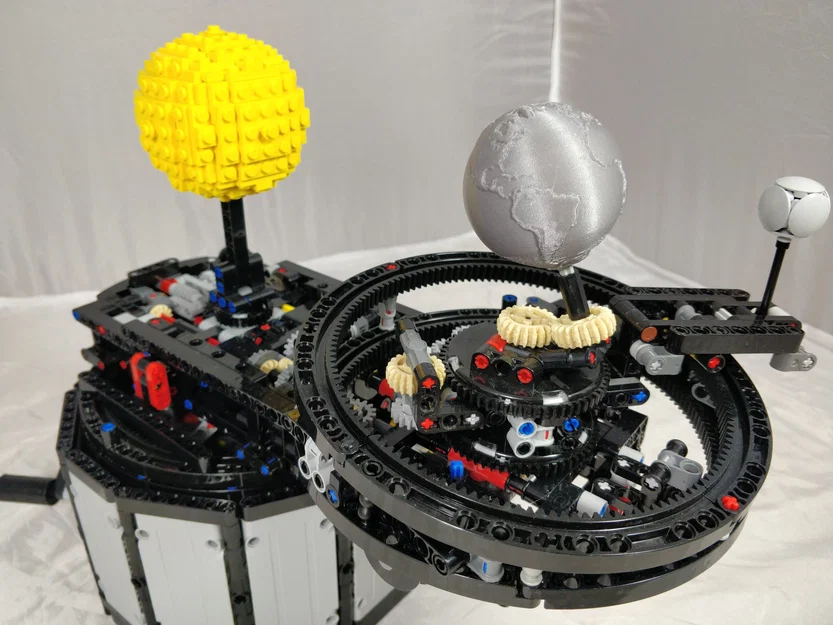 Trái Đất Có Lỗ Trục Lego (Đặc Ruột) - Image 2