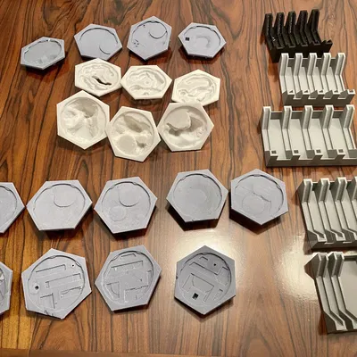 Ô Gạch Catan 3D - Phiên bản rỗng ruột