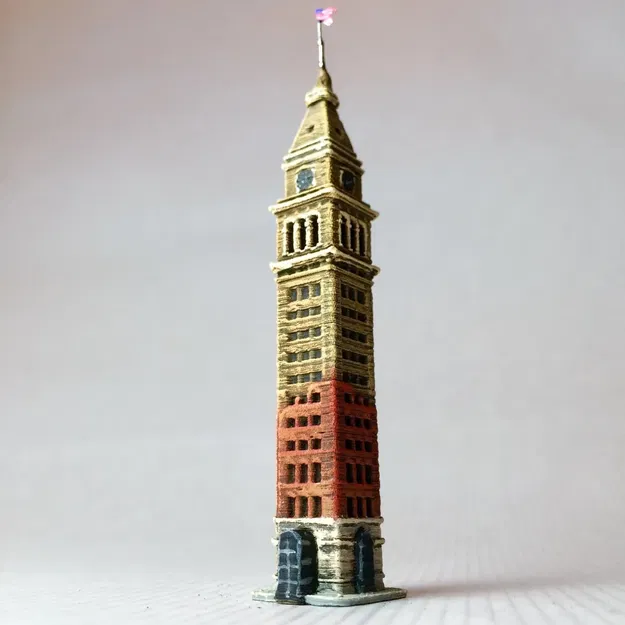 Mô Hình Tháp Daniels & Fisher - Denver CO, USA - Image 1