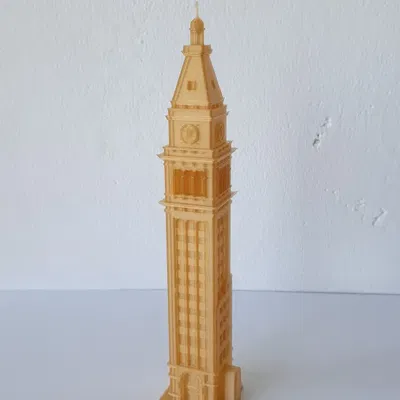 Mô Hình Tháp Daniels & Fisher - Denver CO, USA