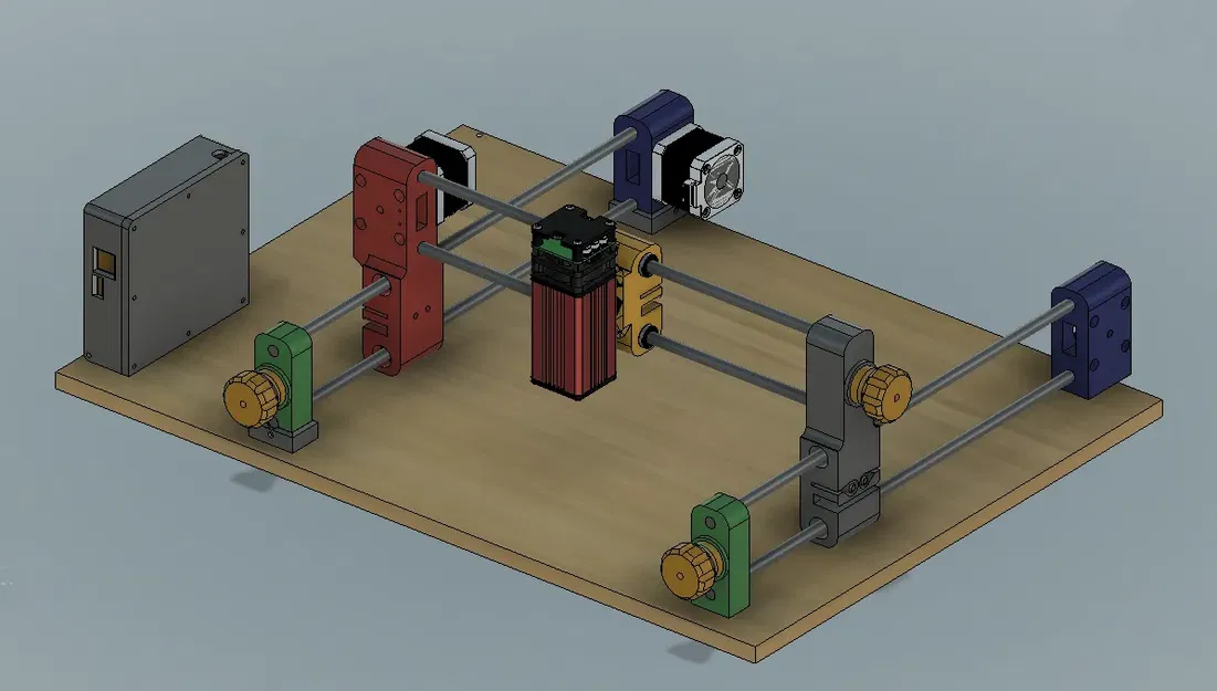 Máy khắc laser dựa trên ANET A8 - Image 1