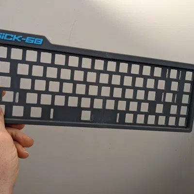 SiCK-68 với vi điều khiển Waveshare RP2040-Zero