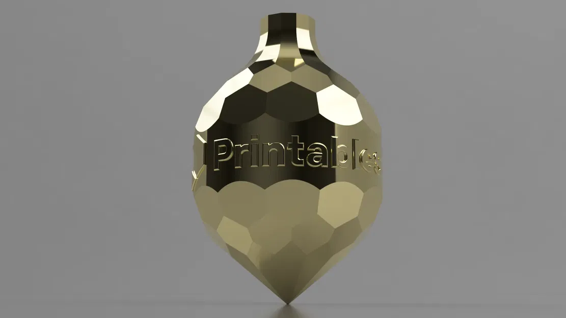 Customizable ornament with Your logo/name (vase mode) - Image 2
