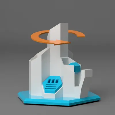 Hộp Đựng Đồ Để Bàn Xoay 360° Hình Lục Giác Kèm Dụng Cụ Cắt Băng Keo