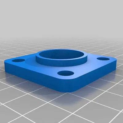 Ống Dẫn Trục Cho Trục 8mm, Độ Dày Thành Tối Thiểu 6mm, 2 Ổ Bi 608zz