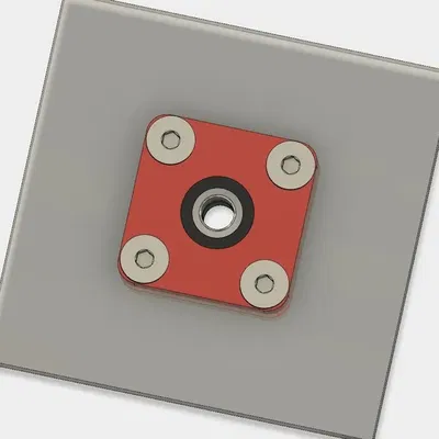 Ống Dẫn Trục Cho Trục 8mm, Độ Dày Thành Tối Thiểu 6mm, 2 Ổ Bi 608zz