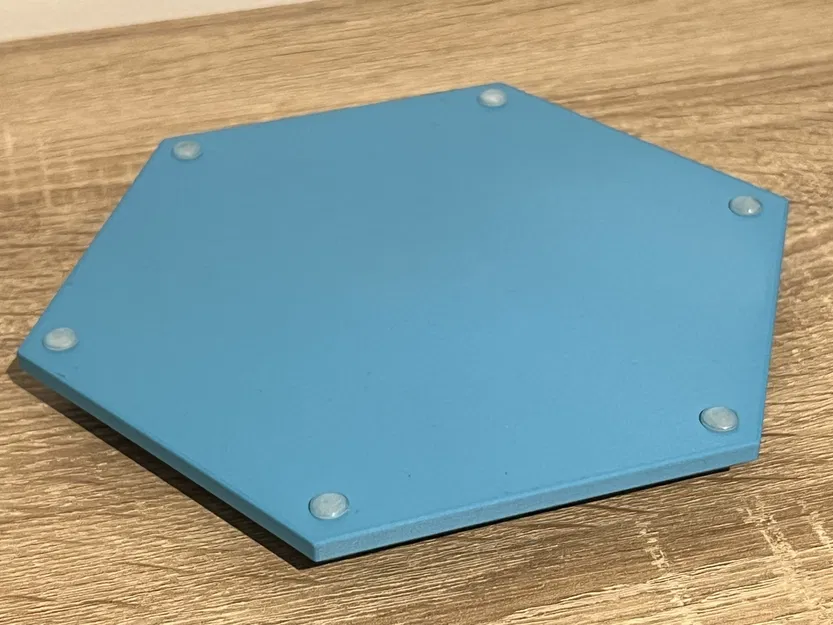 Hộp Đựng Đồ Để Bàn Xoay 360° Hình Lục Giác Kèm Dụng Cụ Cắt Băng Keo - Image 8