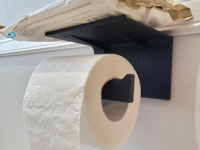 Giá đỡ giấy vệ sinh không cần support - Image 2
