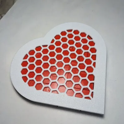 Vỏ bọc câu đố trái tim dạng ghép hình