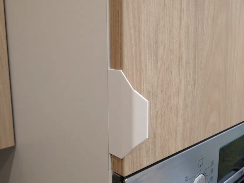 Tay Nắm Cửa Tủ và Ngăn Kéo Không Khoan Cho Tấm Dày 18mm - Image 3