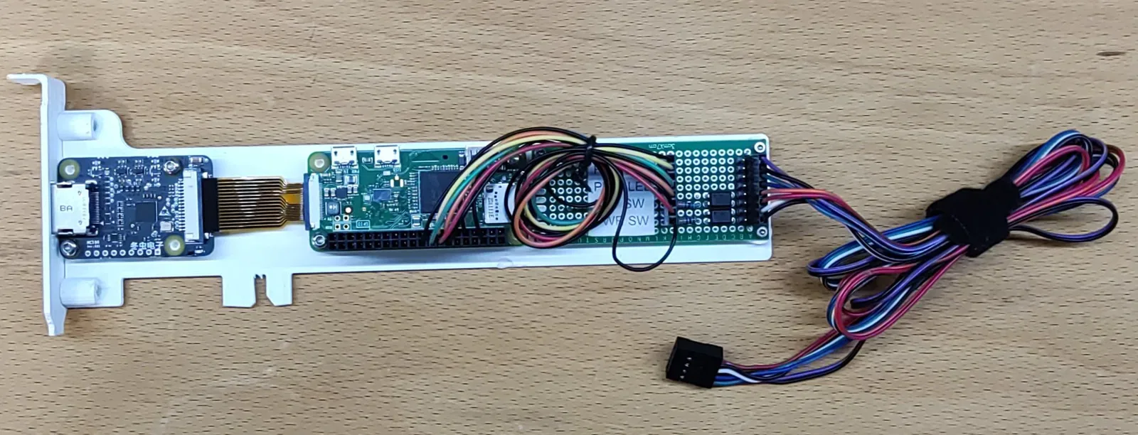 PiKVM R4C3R Giá đỡ PCIe cấu hình thấp cho RPi Zero W - Image 4