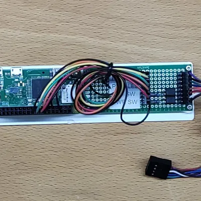 PiKVM R4C3R Giá đỡ PCIe cấu hình thấp cho RPi Zero W