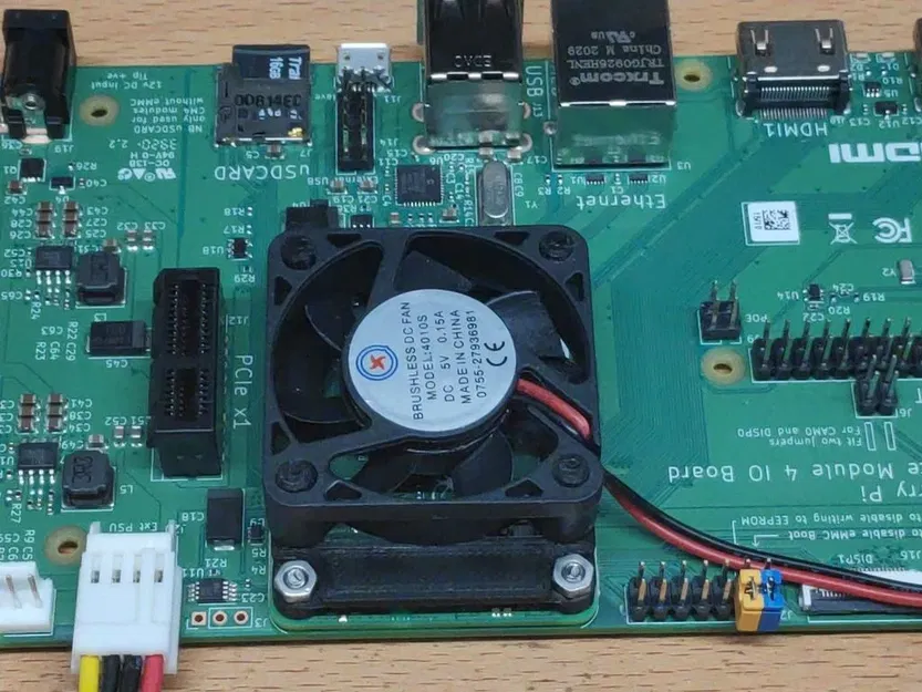 Raspberry Pi CM4 fan bracket - Image 4