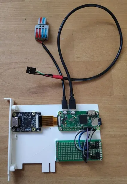 Giá đỡ bracket PCIe PiKVM R4C3R cho RPi Zero W - Image 6