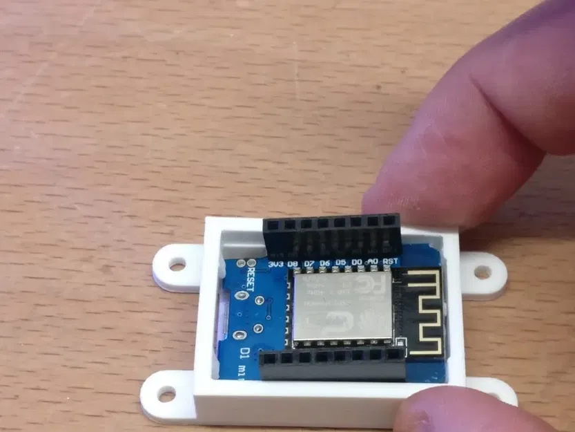 Wemos D1 mini ( DIN rail ) mount - Image 5