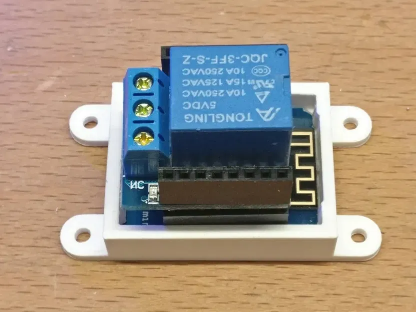 Wemos D1 mini ( DIN rail ) mount - Image 9