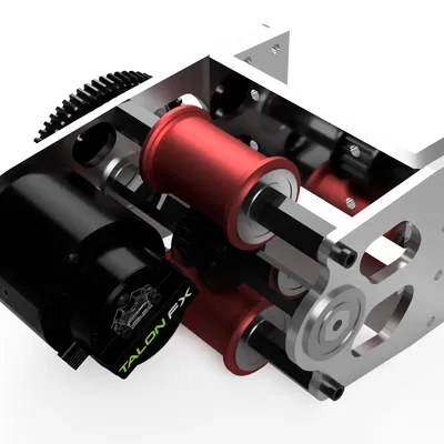 Thang Máy 4x4 Bên Trong Cho Robot FRC