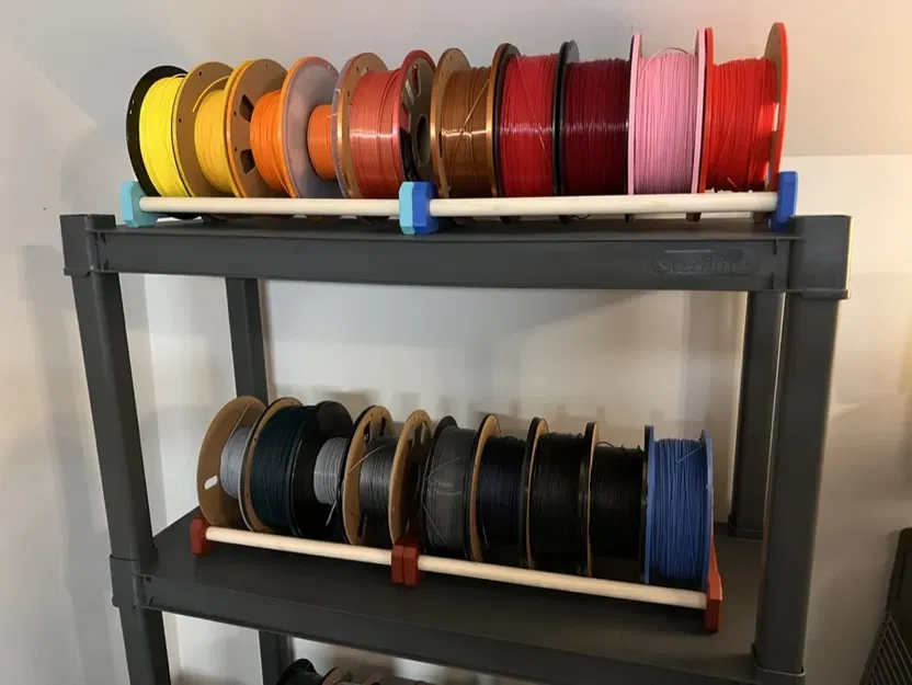Filament Spool Storage Bracket for Shelving - Image 3