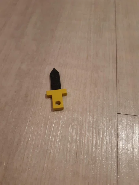 Roblox Blox Fruits - Dao Găm Bóng Tối - Móc Khóa - Image 1