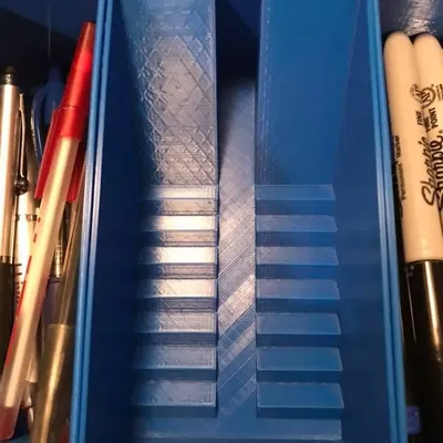 Lunch Box Post It Organizer