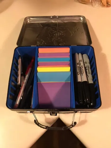 Lunch Box Post It Organizer - Image 3
