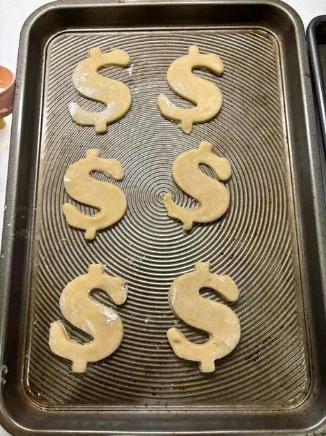 Khuôn Cắt Bánh Hình Dấu Đô La - Image 3