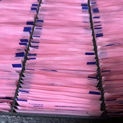 Khay chia ngăn cho gói đường cà phê