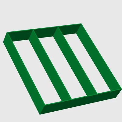 Khay chia ngăn cho gói đường cà phê