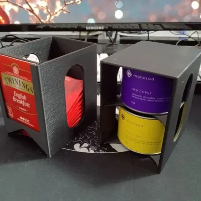 Magnetic Fridge Tea Can Dispenser