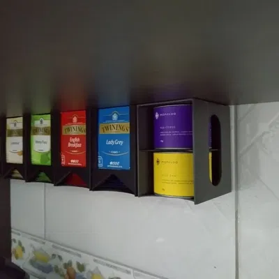 Magnetic Fridge Tea Can Dispenser