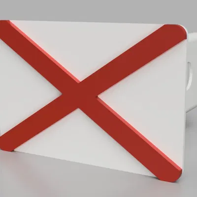 Bao Đầu Kéo Xe Tải Hình Cờ Alabama