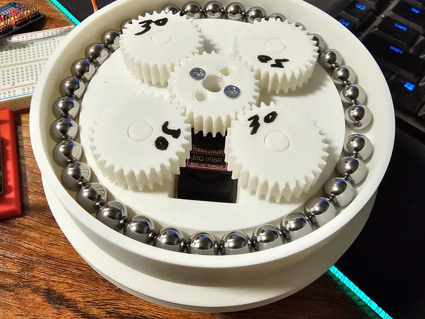 Ribit Arm Base - Đế Robot Xoay Tròn Liên Tục 360 Độ - Image 1