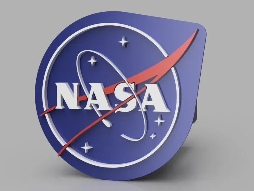 Hitch Cover NASA Logo - Image 1