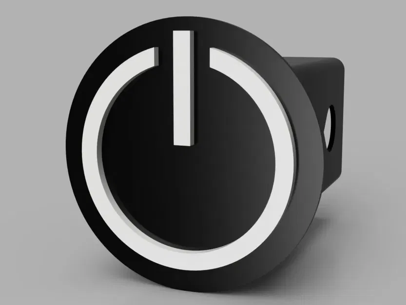 Nắp Che Khớp Nối Rơ Moóc Biểu Tượng Power On - Image 1