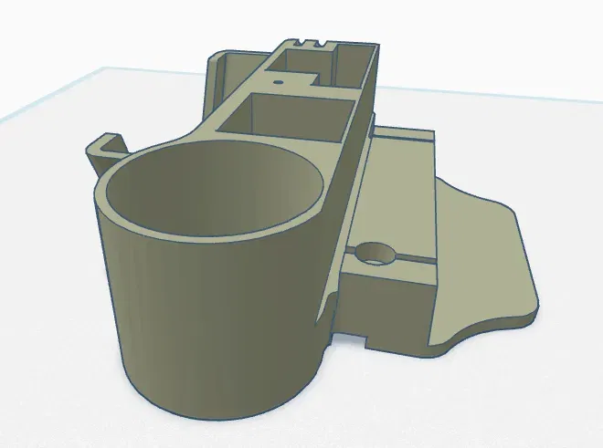 Giá đỡ đồ Bambu Lab AMS cơ bản (Gắn cạnh) - Remix - Image 1