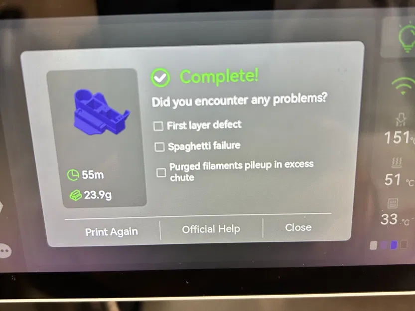 Giá đỡ đồ Bambu Lab AMS cơ bản (Gắn cạnh) - Remix - Image 4