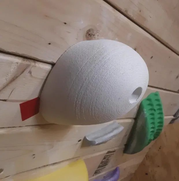 Móc Leo Núi Dạng Cầu Tròn Màu Trắng - Image 2