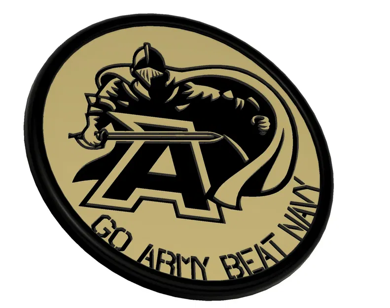 Miếng Lót Ly Army Black Knights - Image 1