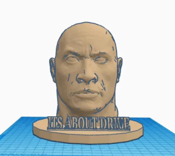 Dwayne "The Rock" Johnson Pencil Holder - Image 1