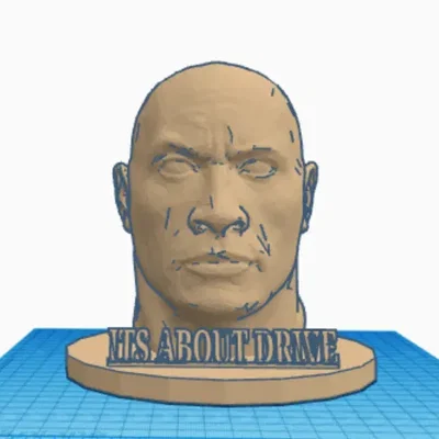 Dwayne "The Rock" Johnson Pencil Holder