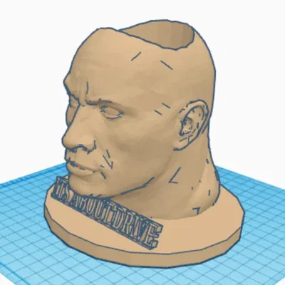 Dwayne "The Rock" Johnson Pencil Holder