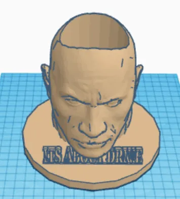 Dwayne "The Rock" Johnson Pencil Holder - Image 4